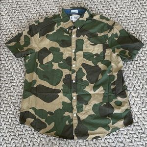 Camo dress shirt
